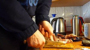 Тестирование ножа из стали К340