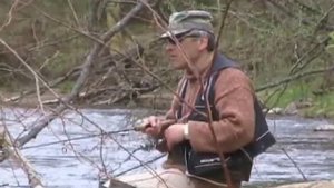 Ловля речной форели на спиннинг. Trout fishing