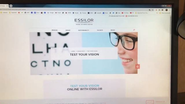 How to check your vision free online before your telemedicine visit. telemedicine protectingsight