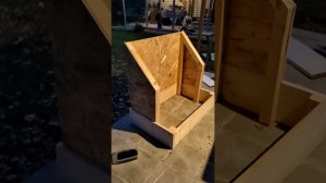 Строительство курятника в Изъялово