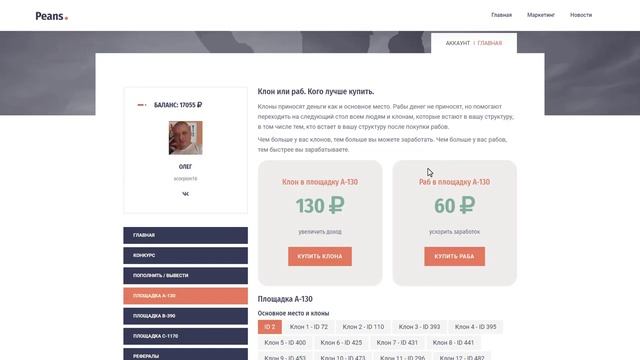 #peans МЕГА ПРОЕКТ PEANS 60 000 RUB За один день! Маркетинг, Стратегия и Расстановка смотреть онлайн