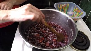 Варенье из вишни с косточками простой рецепт заготовки на зиму!