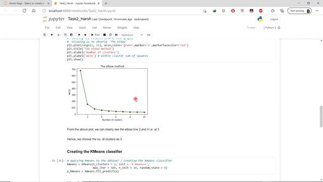 Task2 - Prediction using Unsupervised ML смотреть онлайн