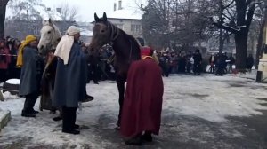 Рождество Христово, моменти от възстановка - 24.12.2012 г., гр. Видин.