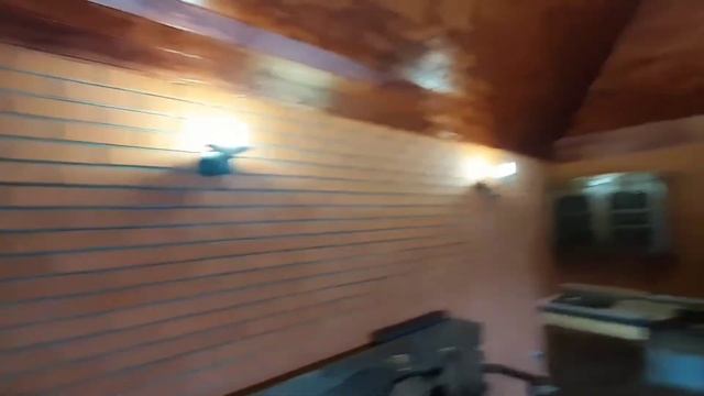 # Мангальный комплекс в небольшой # беседке