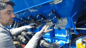 Lemken Solitair 12 GPS Switch. 1-я в России и Европе сеялка с отключением сошниковых секций