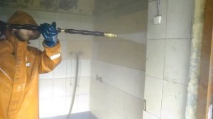 Промывка ствола мусоропровода
