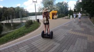 SEGWAY tour in Victory Park in MINSK BELARUS