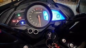 Приборная панель на Bajaj Pulsar NS200 2017