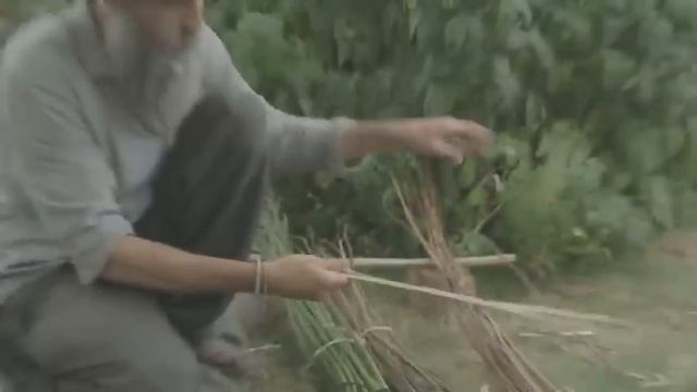 Как делается пряжа из крапивы для ручного ткачества смотреть онлайн