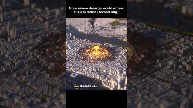Hiroshima Bomb blast over Manhattan! 🤯💀 смотреть онлайн