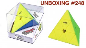 Unboxing №248 QiYi MS Pyraminx. Обзор