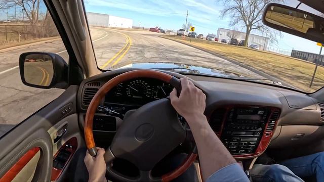 2000 Lexus LX 470 (290,000 miles) - POV Driving Impressions смотреть онлайн