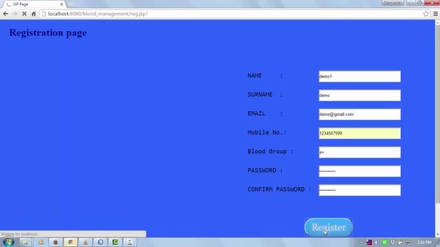 java web project using jsp, servlet , mysql (login & registration page) смотреть онлайн