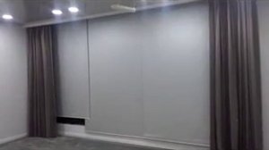 Карниз для штор и рулонные шторы с электроприводом. Арт Люкс