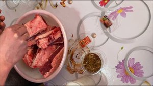 говяжьи ребра в тандыре,быстрый способ приготовления!
