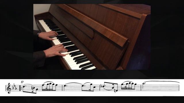 Bach - Piano Accompaniment for Violin. Sonata in C minor/Siciliano BWV 1017 смотреть онлайн