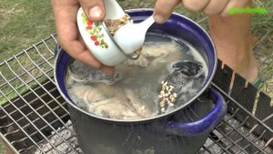 Уха на мангале / Fish soup on the grill
