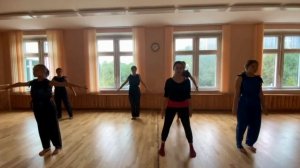 Разогрев для джаз танца // ЦДТ "Ново-Переделкино"