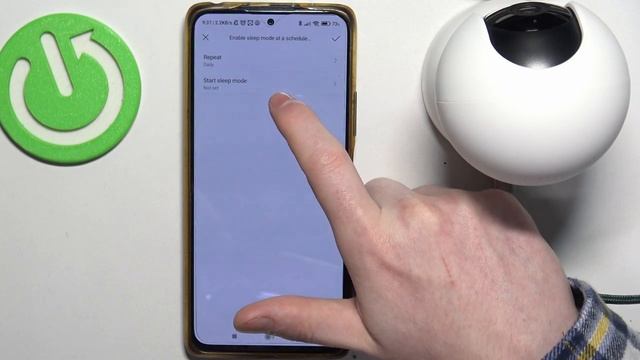 How To Set Up Sleep Time For Xiaomi C400 Camera