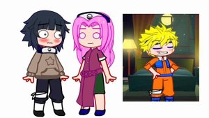 Past Naruto + Team 7 friends react to Naruto || Gacha Club