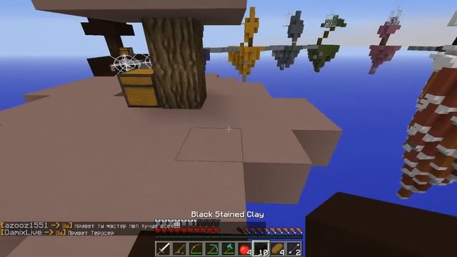 ГЛИНЯНАЯ КАРТА! 24 Sky Wars - MINECRAFT смотреть онлайн