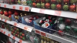 #ОБИ Новогодний обзор елочных игрушек и елок в ОБИ!