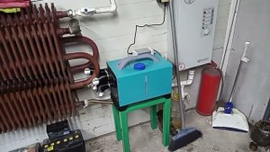 Дизельный отопитель для мастерской.