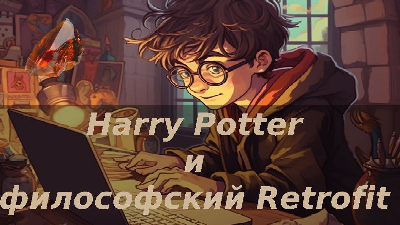 [1 из 7] Harry Potter и философский RETROFIT
