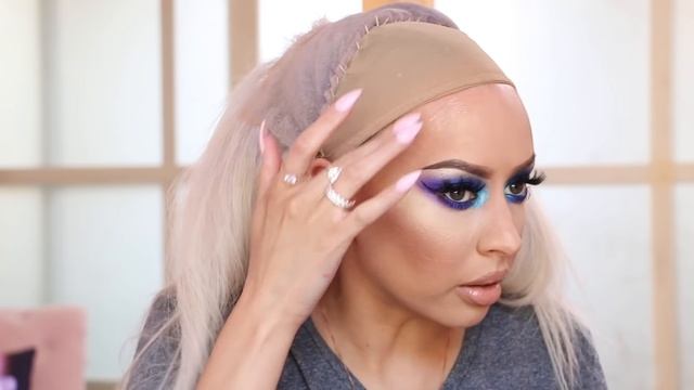 HOW I APPLY MY LACE FRONT WIGS! (Easy Glueless Method) смотреть онлайн