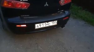 Лансер 10 выхлоп