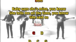 I feel fine Beatles mizo vocals lyrics chords