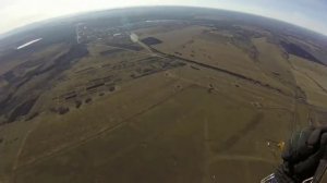 Прыжки с парашютом с Ан 2 Моё самое точное приземление на "Леснике-3"