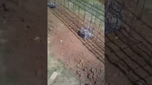 Арматурный каркас ростверка