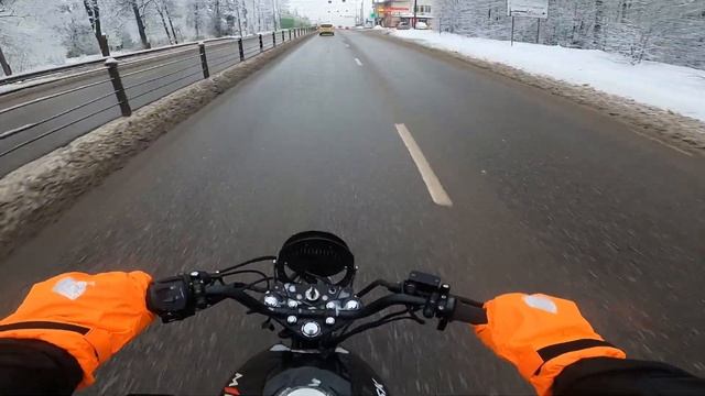 896 - Прохват по снежной няше. Скользячка. Поставил нулевик. смотреть онлайн