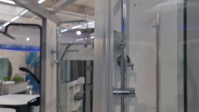 Душевой уголок Black & White S301 - Краткий обзор и где купить смотреть онлайн