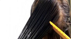 Стрижка волос, треугольная геометрия