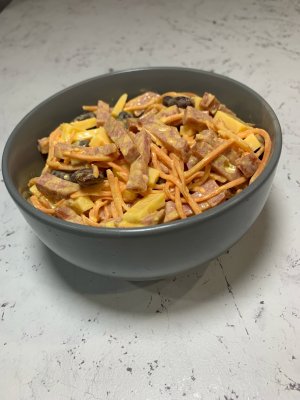 Вкуснейший салат, на его приготовление уйдет всего 5 МИНУТ.