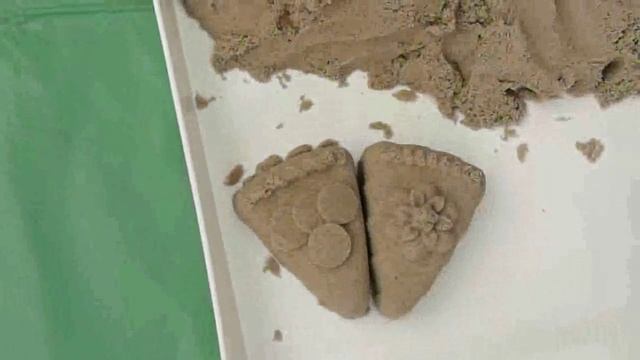 Кинетический песок. Песочница в квартире. Kinetic Sand. смотреть онлайн