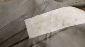 Порвал тент на разгрузке ремонт своими руками.