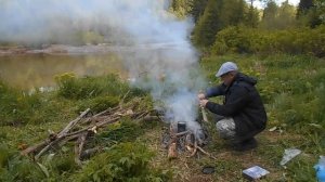 10.06.2021. Рыбалка на Лесной. Река КАЧА. День 1-ый.