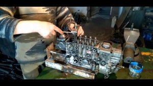 Топливный насос ДАФ.Ремонт,1часть.