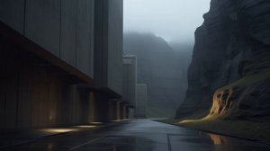 💿💀The Canyon of Secrets 2 (A) _ Dark Dystopian Ambient _ Sleep Rain Ambience