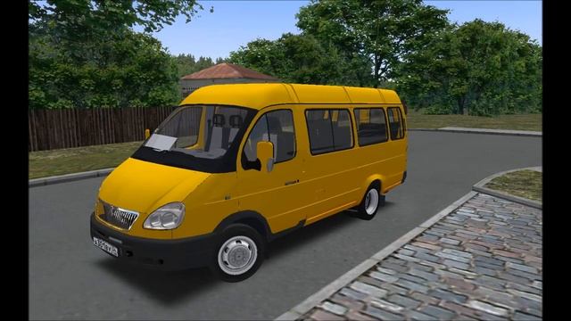 Микроавтобус Газель Газ-322132 для Omsi 2 смотреть онлайн
