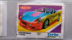 вкладыши от жвачки Turbo турбо серия Sport 141-210