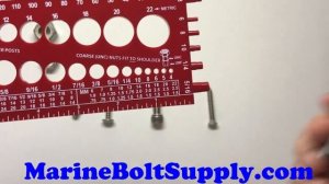 How to measure bolts, screws or nuts