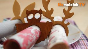 24. Кольца для салфеток с PlayMat своими руками!