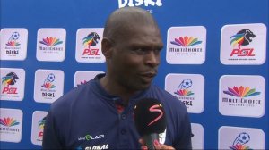 MultiChoice Diski Challenge | Baroka FC v Mamelodi Sundowns | Post-match interview with Job Maphuth