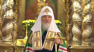 Святейший Патриарх Кирилл. День 100-летия избрания на Патриарший престол свт. Тихона.