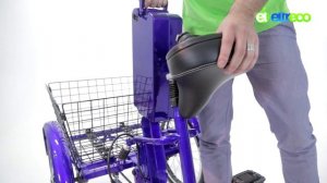 Трицикл GM Porter - грузопассажирский электровелосипед